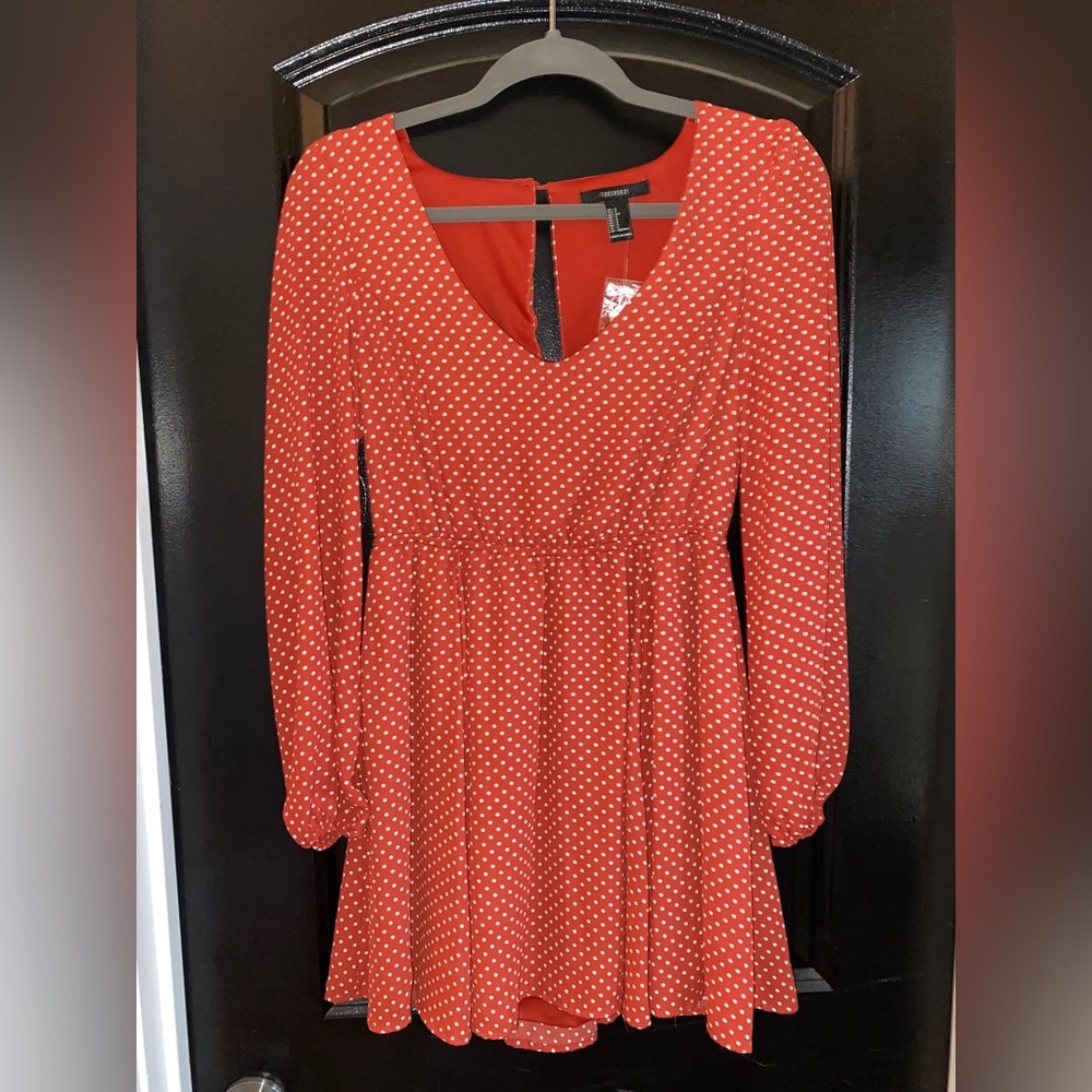 Red Polkadot Dress